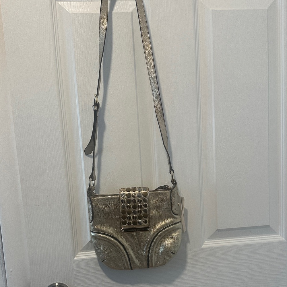 Metallic Gold Shoulder Bag